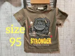 NAUGHTY COMPANY 恐竜プリントダイナソーTシャツ ９５cm