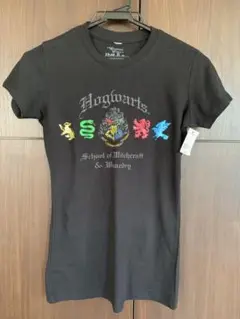 Harry Potter ハリーポッター HOGWARTS プリントTシャツ