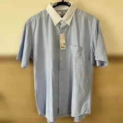 UNIQLO ドライイージーケアクレリック半袖シャツ XL