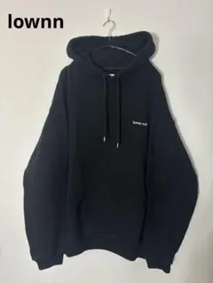 lownn LW signature Hoodie 刺繍ロゴ パーカー