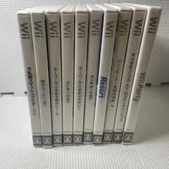 Wii ソフト　10本まとめ売り