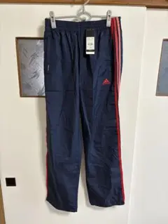 adidas ピステパンツ ネイビー/レッド