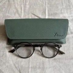【美品】Few by NEW. F2 C-6 (Grey Khaki) メガネ