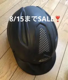 乗馬用ヘルメット　LAS　ブラック　サイズ51～58