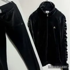 adidas ベロア素材 セットアップ 常田大希 フリル ベトナム製