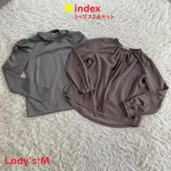 【index】 トップス 2点セット Mサイズ