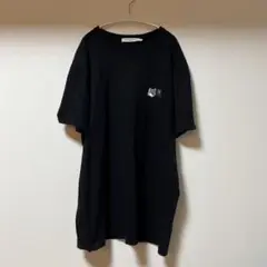 ブラック Tシャツ メゾンキツネ　MAISON KITUNE