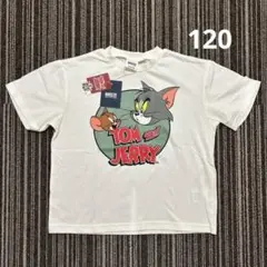 トムとジェリー　半袖Tシャツ　ホワイト