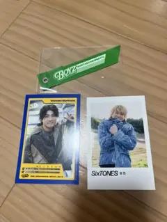 SixTONES 森本慎太郎　特典セット　BOYZ GOLD 音色