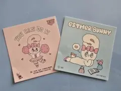 esther bunny エスターバニー ステッカー ポップアップ　特典　非売品