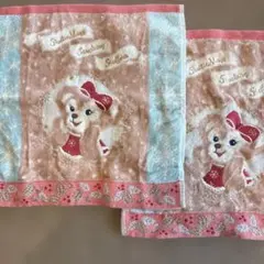 新品未使用品　ディズニーシー　シェリーメイ　 タオルハンカチ2枚セット