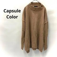 Capsule Color ニット Lサイズ ベージュ　17