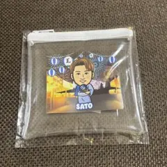 埼玉西武ライオンズ 佐藤隼輔 #19 クリアミニポーチ フェスティバルズ2025