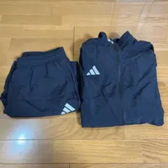 adidas 黒 ジャケット パンツ セット