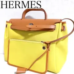 HERMES エルメス エールバッグジップPM ポーチ付き 2way ハンド