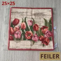 【FEILER】 タオルハンカチ25×25cm☆