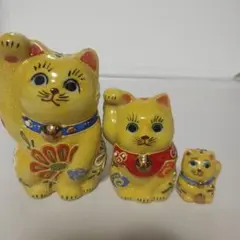 九谷焼【糠川清章】玉獅子  唐獅子  置物 九谷焼 玉獅子/ 糠川清章 - メルカリ
