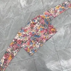 Latina トップス 花柄 ピンク クルーネック 長袖 プルオーバー 可愛い