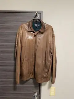 Polo by Ralph Lauren ブラウンレザージャケット M