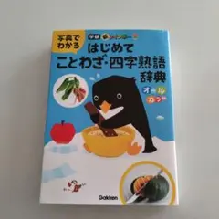 はじめてことわざ四字熟語辞典　学研　新レインボー