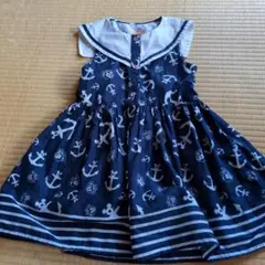 ShellieMay ワンピース Mサイズ　　セーラー　　110から120サイズ