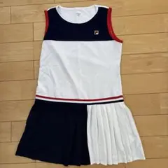 FILA タンクトップ プリーツワンピースL