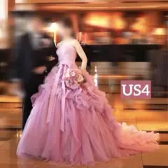 【US0】verawang ピンクヘイリー　pinkhayley ヴェラウォン Dress/vera wang ピンクヘイリー