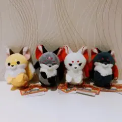 ちょコンと九尾さま神の御前　VMC マスコット　ぬいぐるみ　全4種セット