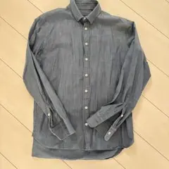 TRENTOTTO 長袖シャツ M ダークブルー
