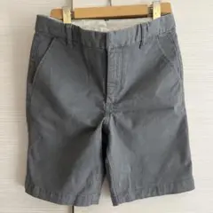 GAP ハーフチノパンツ 160 グレー