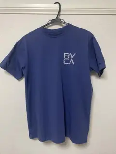 美品　RVCA ルーカ ロゴTシャツ ネイビー Sサイズ