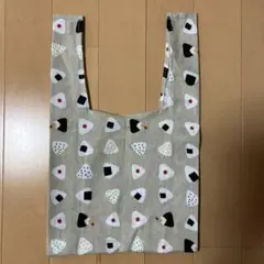 ハンドメイド　手ぬぐいリメイクエコバッグ