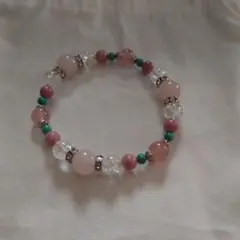 ブレスレット　ピンク