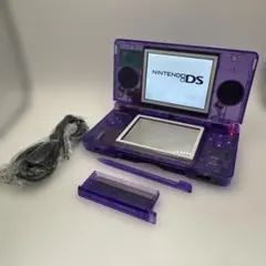 【美品】Nintendo DS light 本体　クリアパープル