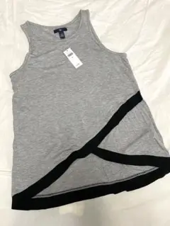 新品　GAP タンクトップ　バイカラー　Aライン