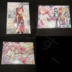 未使用 劇場版 まどかマギカ まどマギ A4クリアファイル まとめ売り