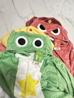 【未使用】ケロロ軍曹 ギロロ伍長 着る毛布 なりきる毛布 ギロロ ドンキ限定 なりきる毛布 着る毛布 ケロロ軍曹 着る