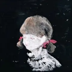 女の子 手描きイラスト アナログイラスト オリジナルイラスト 絵画