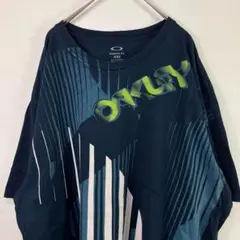 USA古着 オークリー oakley Tシャツ ネイビー