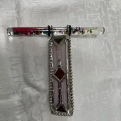 ステンドグラス☆万華鏡☆＆キーホルダー付き