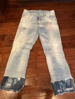 ディースクエアード DSQUARED2 スティッチ ダメージデニム ジーンズ