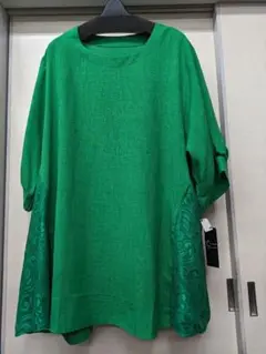 夏物　CHICFLEUR オシャレスッキリデザイン　チュニック　ゆったりサイズ