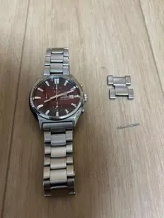 オリエント クロノグラフ レッド