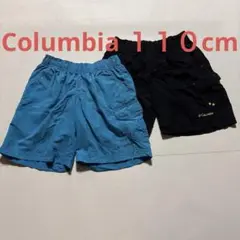 コロンビア　ショートパンツ 青 黒 2枚セット
