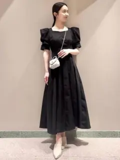 SNIDEL コルセットディティールワンピース