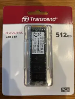★トランセンド★新品PCIe SSD 110S 512GB NVMe M.2