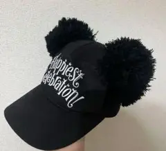 ディズニー Happiest Celebration ポンポン付きキャップ