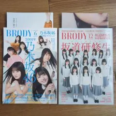 BRODY 2020年6月号・2019年12月号　ポスター付