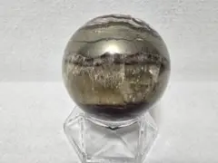 瑪瑙 メノウ パイライト スフィア 丸玉 55mm 天然石 N
