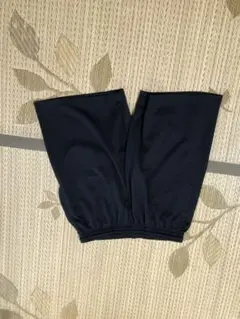 ブラックショートパンツ ゴム入り